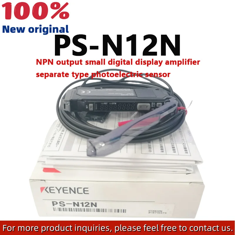 

KEYENCE new original PS-N12N ultra-small amplifier separate photoelectric sensor NPN output cable type