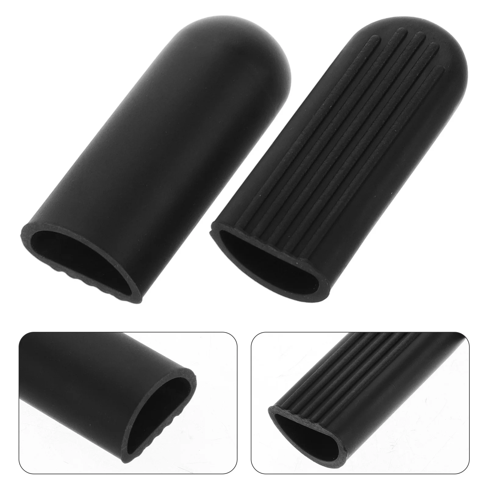 

2pcs Scooter Footrest Cover Silicone Kickstand Sleeve Anti-Slip Electric Scooter Foot Support Replacement Durable Parking Stand