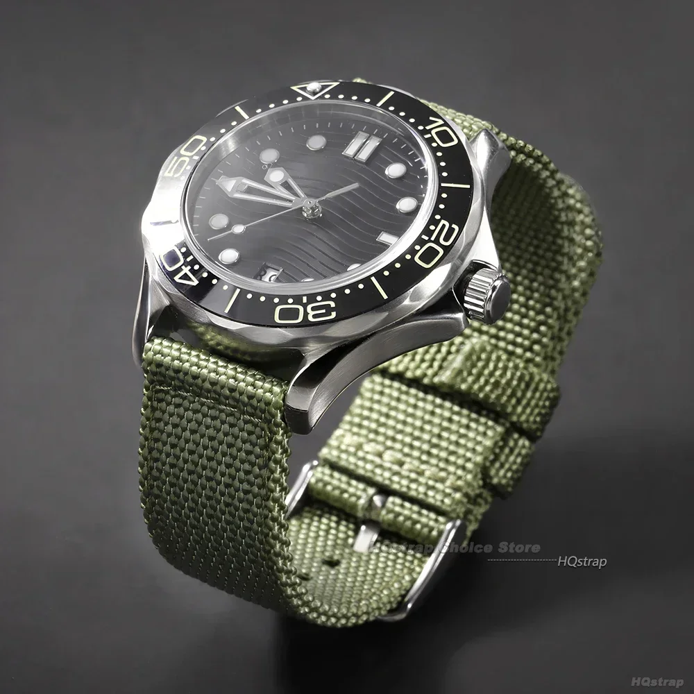 Quick Release Canvas Watch Straps Nylon Band 18mm 20mm 22mm 24mm Men Women Replacement Watchbands for Smartwatch Aaccessories image 5