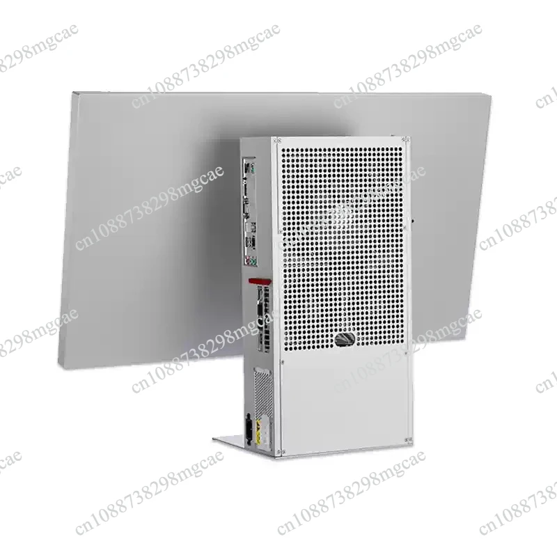 ITX aluminum alloy standalone display all-in-one machine DIY all-in-one machine monitor bracket computer case