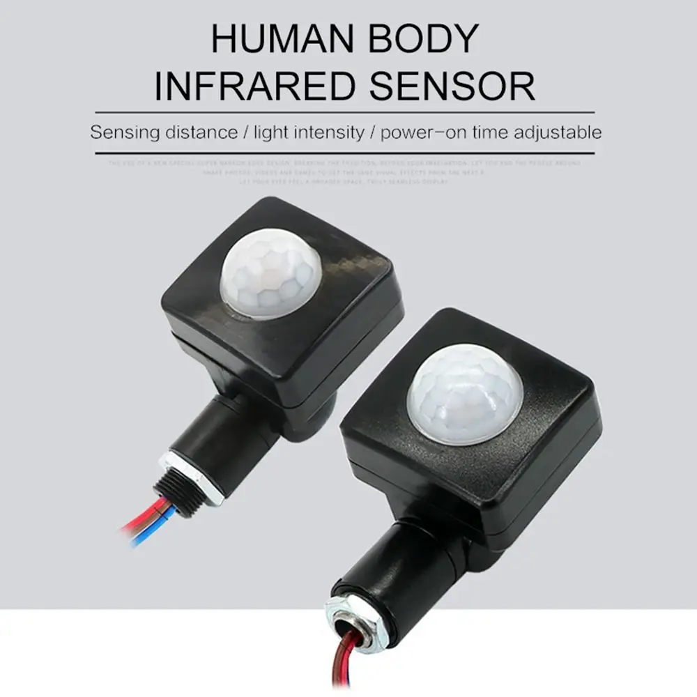 

Durable Practical Street Light Home Automatic On Off AC 220V Switch Light Switches Lighting Detector Motion Infrared Sensor