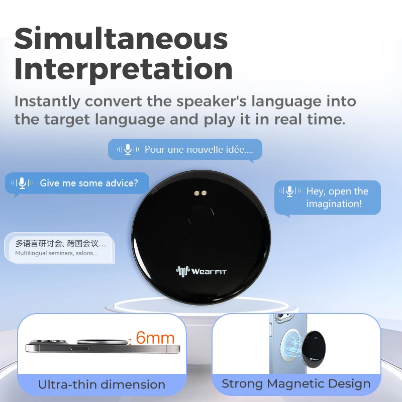 Top AI Scan Pen Voice Instantly Translator 137 Languages Simultaneous Interpretation Video Translate Photo Record Translation
