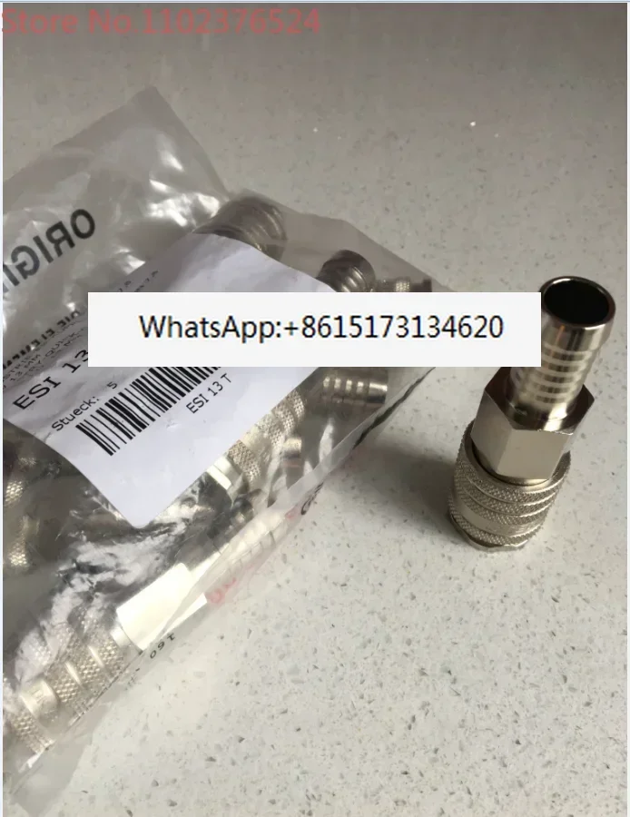 Imported industrial  stainless steel joint DN7.4ludecke high-temperature fast joint plug