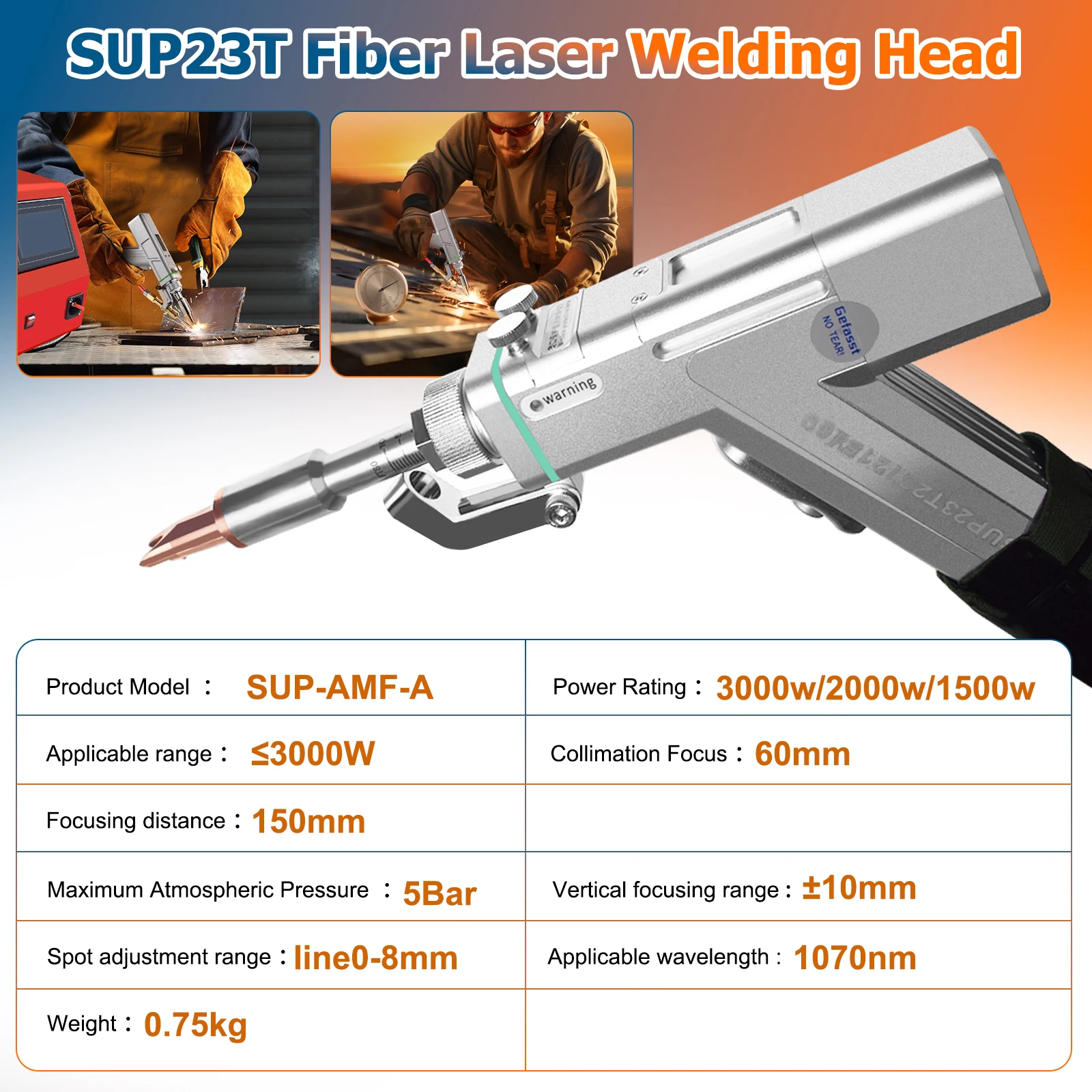 Laser Soldering Machine Handheld - 1500W Laser Welding Machine 4-IN-1 Laser