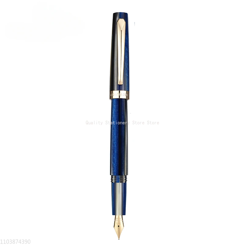 Montagut Little Century Series Fountain Pen No.6 EF/F/Bent 0.38/0.5/Bent Nib Retro Hard Rubber Ink Pen Office Stationery Write