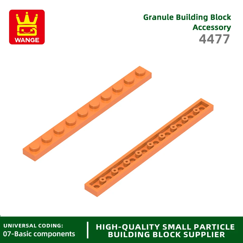 20 Pcs/lot 1x10 Foundation Board Building Block Moc Color Accessories Compatible with 4477 Brick DIY Children's Toy Gift Box