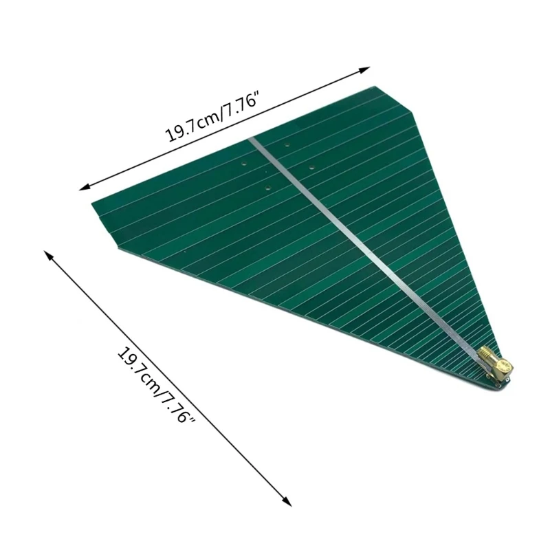 E9LB 600 ‑ 6000MHz Log Antena Periodik 50W Wideband Papan Sirkuit Cetak Ringan