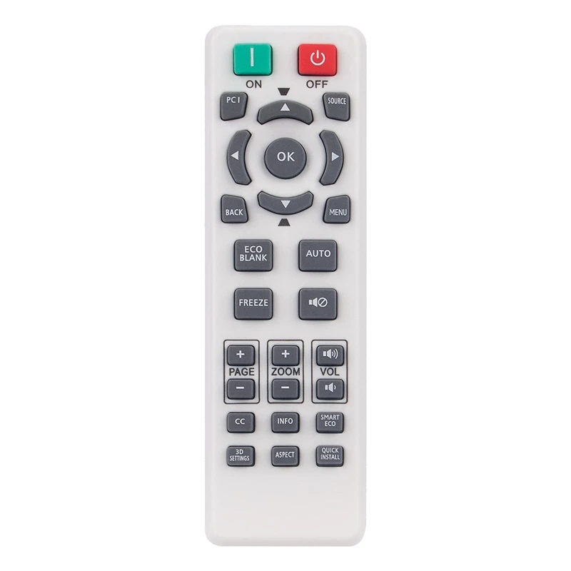 RS7286 Replace Remote Control for BENQ Projector TH682ST TH681 TH535 TH530 MS527 MS524 W1080ST W1070 HT1075 HT2150ST