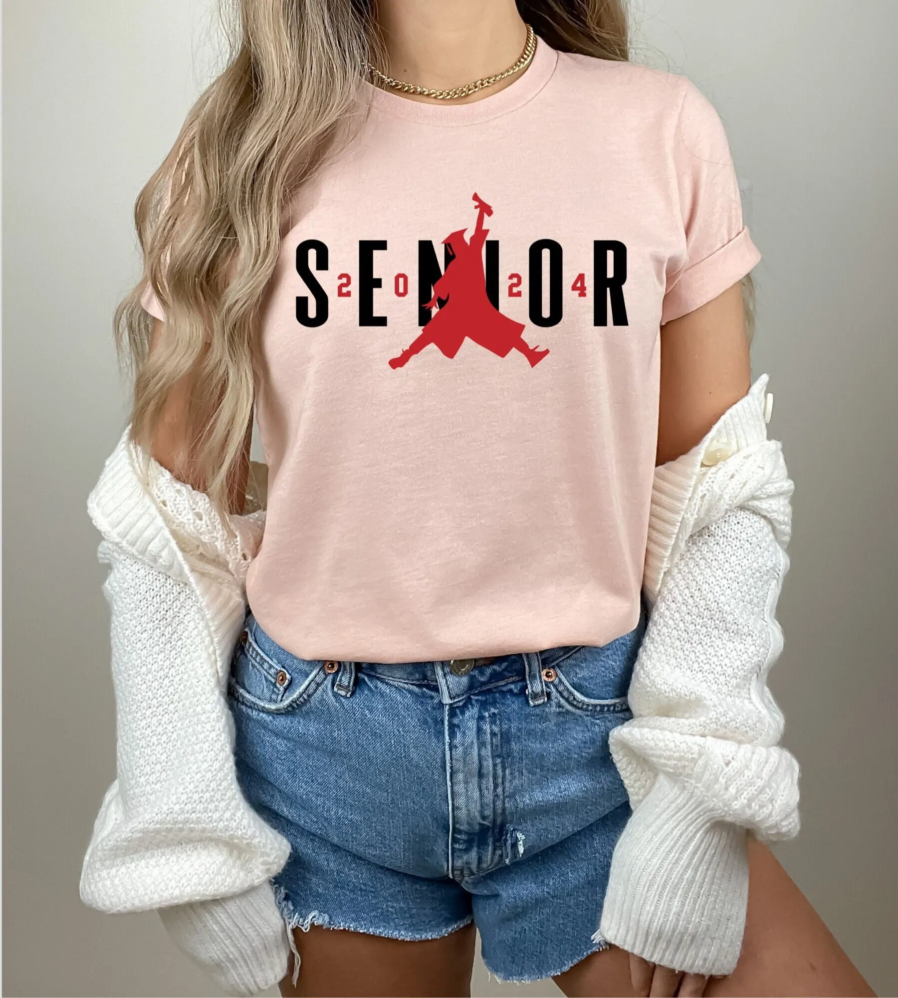 Senior 2024 T Shirt Our Final Chapter Graduation Class Of Funny School Life Back to Jersey Number