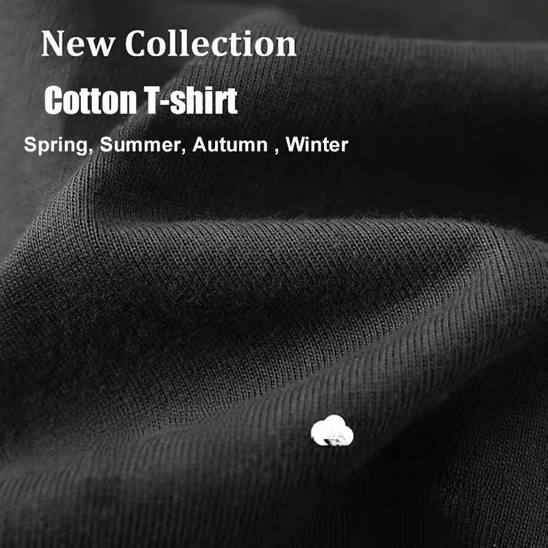 تي شيرت نسائي صيفي من القطن بتصميم فريد قابل للتخصيص مع رسومات يدوية #3