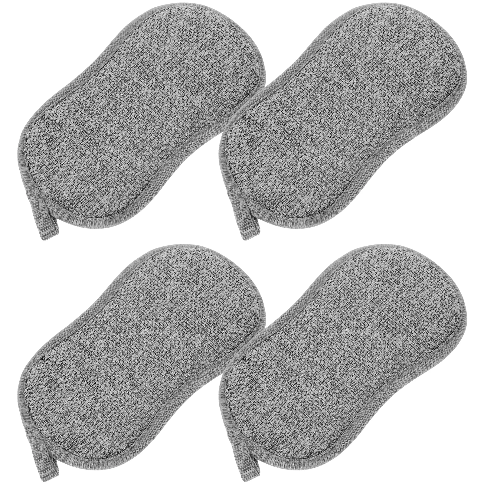 

6Pcs Kitchen Dish Sponge Durable and Safe Multi-Function Scrub Sponges for Pots and Tabletops Cleaning Sponges Bathroom