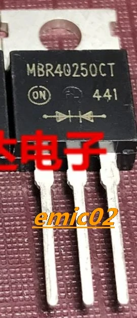 오리지널 주식 MBR40250CT TO-220 40A250V, 10 개