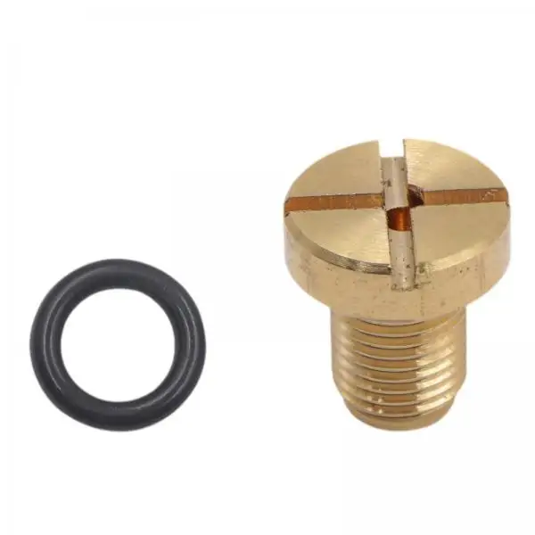 

Engine Radiator Bleeder Screw with O Ring Durable Coolant Drain Plug Replacement for BMW E46 E39 E36