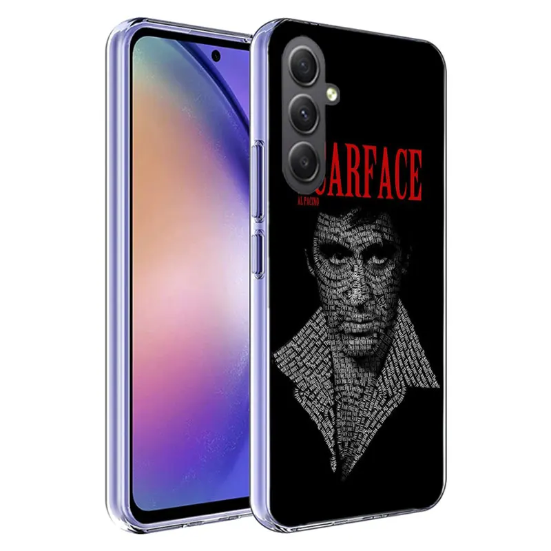 Scarface 1983 Film Al Pacino Movie Cover For Samsung A54 A34 A24 A14 A53 A33 A23 A13 A52S A32 A22 A12 Phone Galaxy A03 A04 A02S