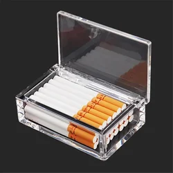 Acrylic Transparent Cigarette Case Creative For Lighter Trinkets Small Parts Dustproof And Waterproof Storage Box Gift Gadgets