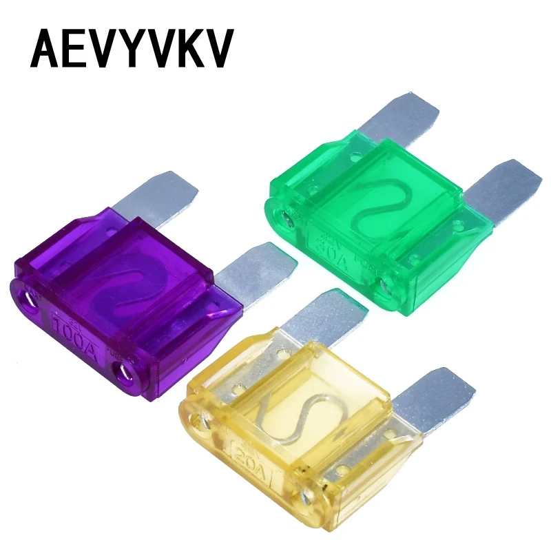 Large Size Insurance Plug In Insert Xenon Light Truck Boat Automotive Car Blade Fuse 32V 20A 30A 40A 50A 60A 70A 80A 100A