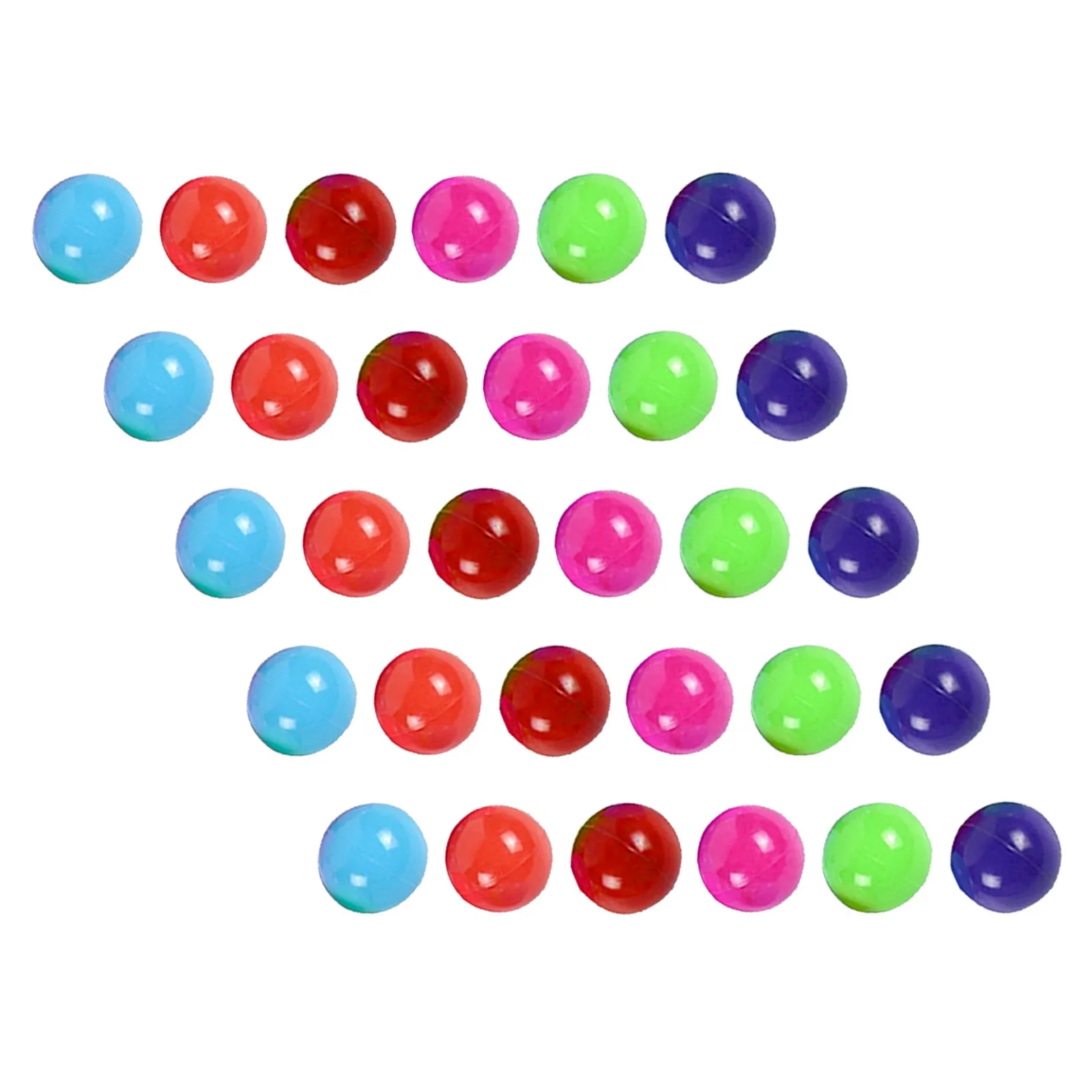 25Pcs Ocean Balls 5.5cm Diameter Soft Touch Kids Ball Pit for Children Playground Play Tent Swim Pool Activity Game Mixed 7-10
