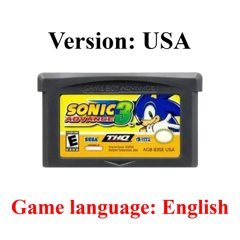 GBA Englische Spielkassette Final Fantasy Advance Wars Metroid Kirby Golden Sun Doom of Fire für GBA SP Spiel Klassische Spielkarte – Detail 9