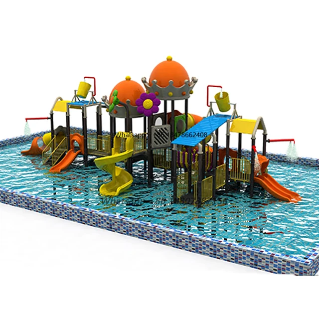 Competitive Price Outdoor Plastic Fiberglass Water Park Equipment Water Slides Manufacturer