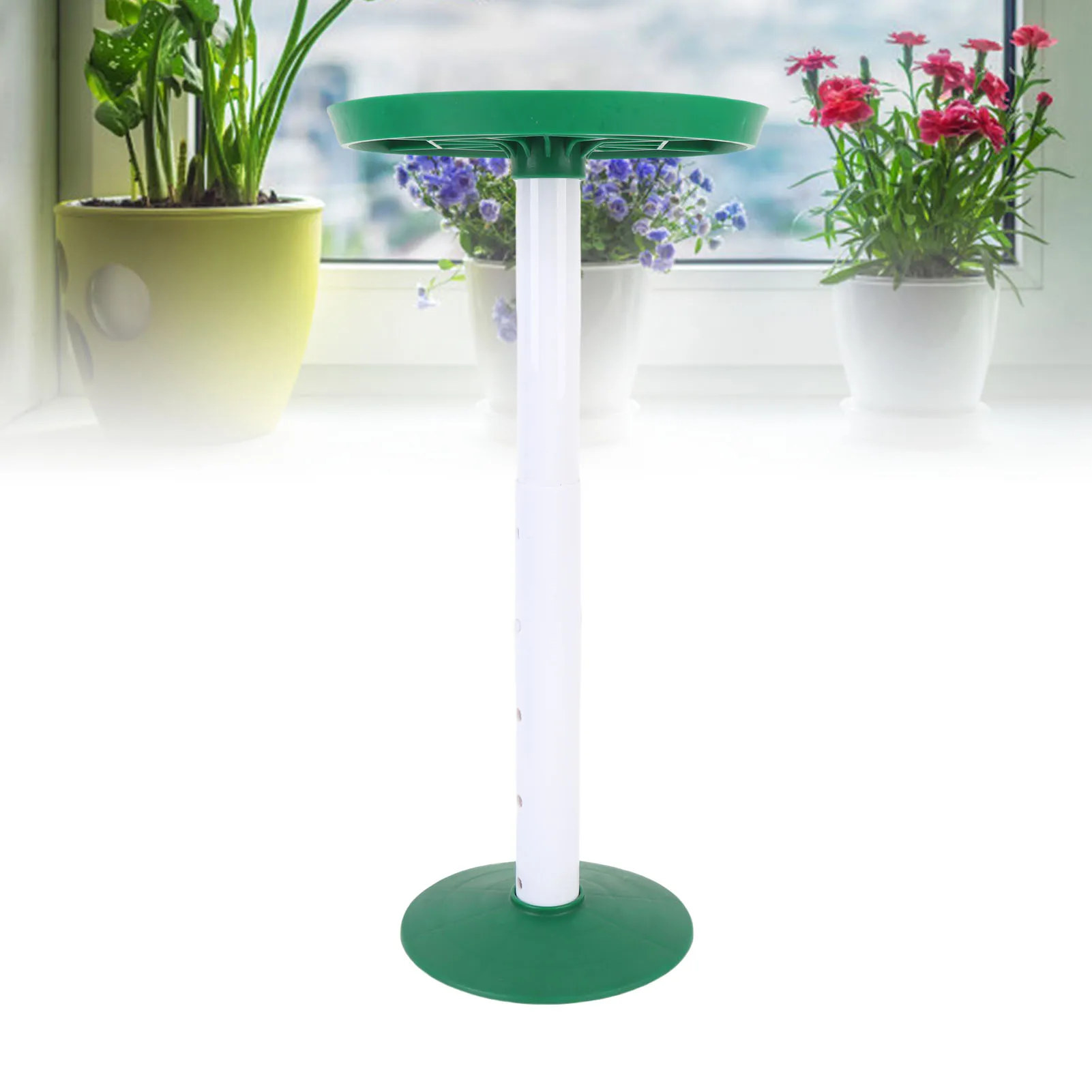 Planter Filler Inserts Drainage Holes Safe and Sturdy Easy Installation Adjustable Pot Riser 2 Sets for Large Container