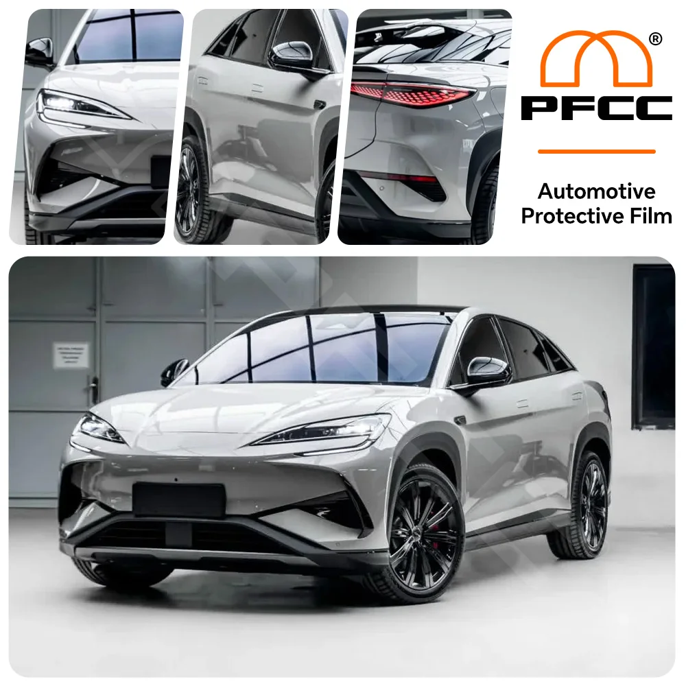 

TPU For BYD Sealion 7 EV 2024 2025 Paint Protection Film Clear Bra Pre-cut PPF Car Body Anti-scratch Resistant Invisible Cover