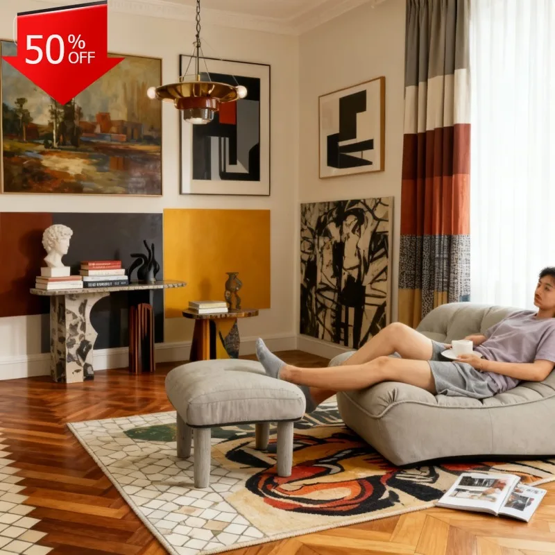 

Cloud Sofa Compressed Bedroom Furniture Home Bean Bag Sofa Bed Couch Chairs Living Room Armchairs Accent Chair Canape Giant Puff