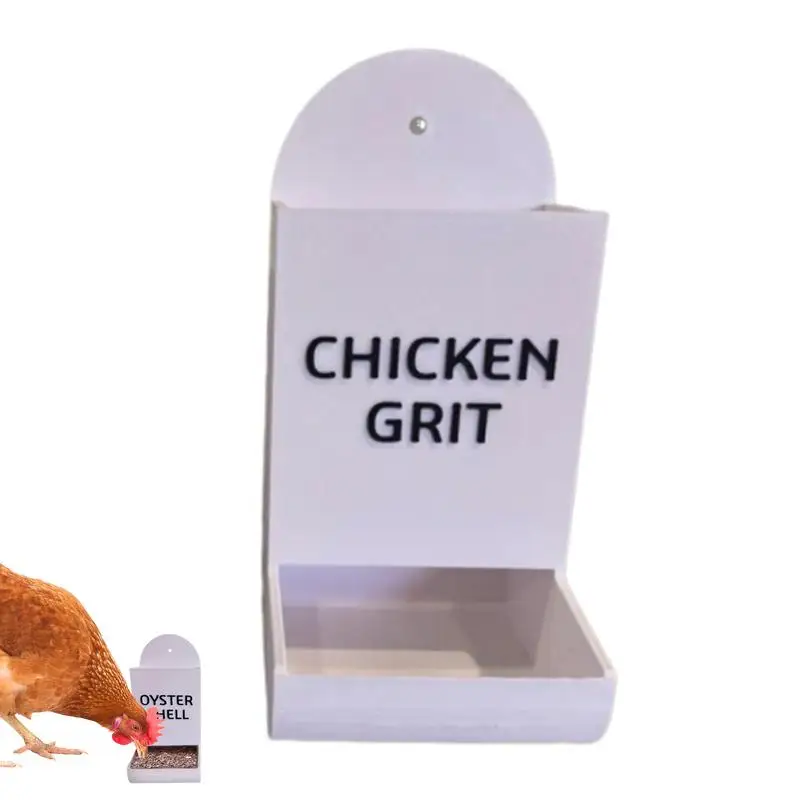 Chicken Coop Feeder Innovative Chick Feeder Poultry Feeder Animal Friendly Grit Dispenser For Family Friends Colleagues Animal