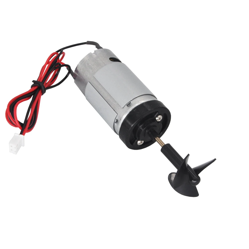 7,4 V 8,4 V Unterwasserstrahlruder 390 Eingebauter Bootsmotor mit wasserdichter Dichtung 3-Blatt-Propeller für RC-Boot-Angelköder – Detail 10