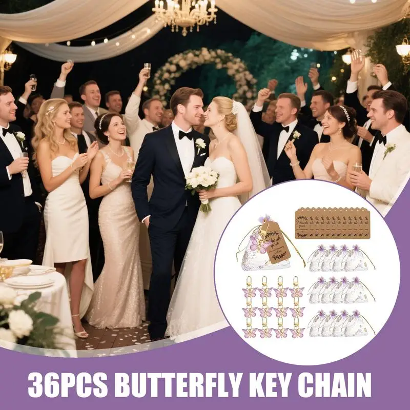 

Girls Butterfly Keyring Zinc Alloy Butterfly Shape Keyring Bag Charm Lightweight Trendy Keychain Souvenir Pendant For Youth