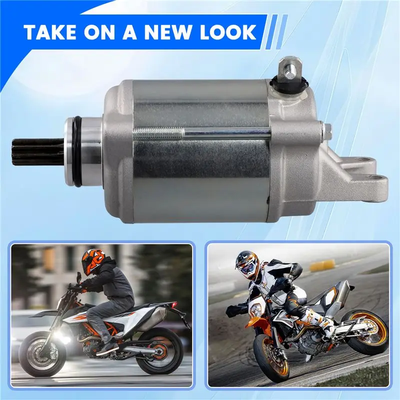 A96E-Electrical Engine Starter Motor 75040001000 For Motorcycle 690 ENDURO/SMC/690 DUKE BLACK ABS WHITE ABS ORANGE