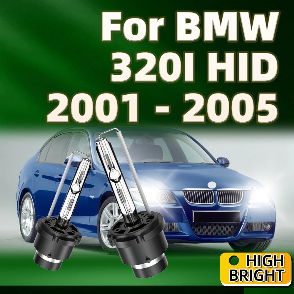 

2PCS 35W Xenon HID Bulb 6000K 10000K D2S Car Headlights 3800LM High Bright For BMW 320I 2001 2002 2003 2004 2005