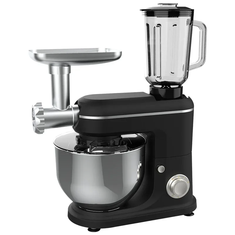 Multifunctional Chef Machine Small Household Kneading Machine Mixer Grinding Meat3-in-1خلاط كهربائي محمل food processor blender