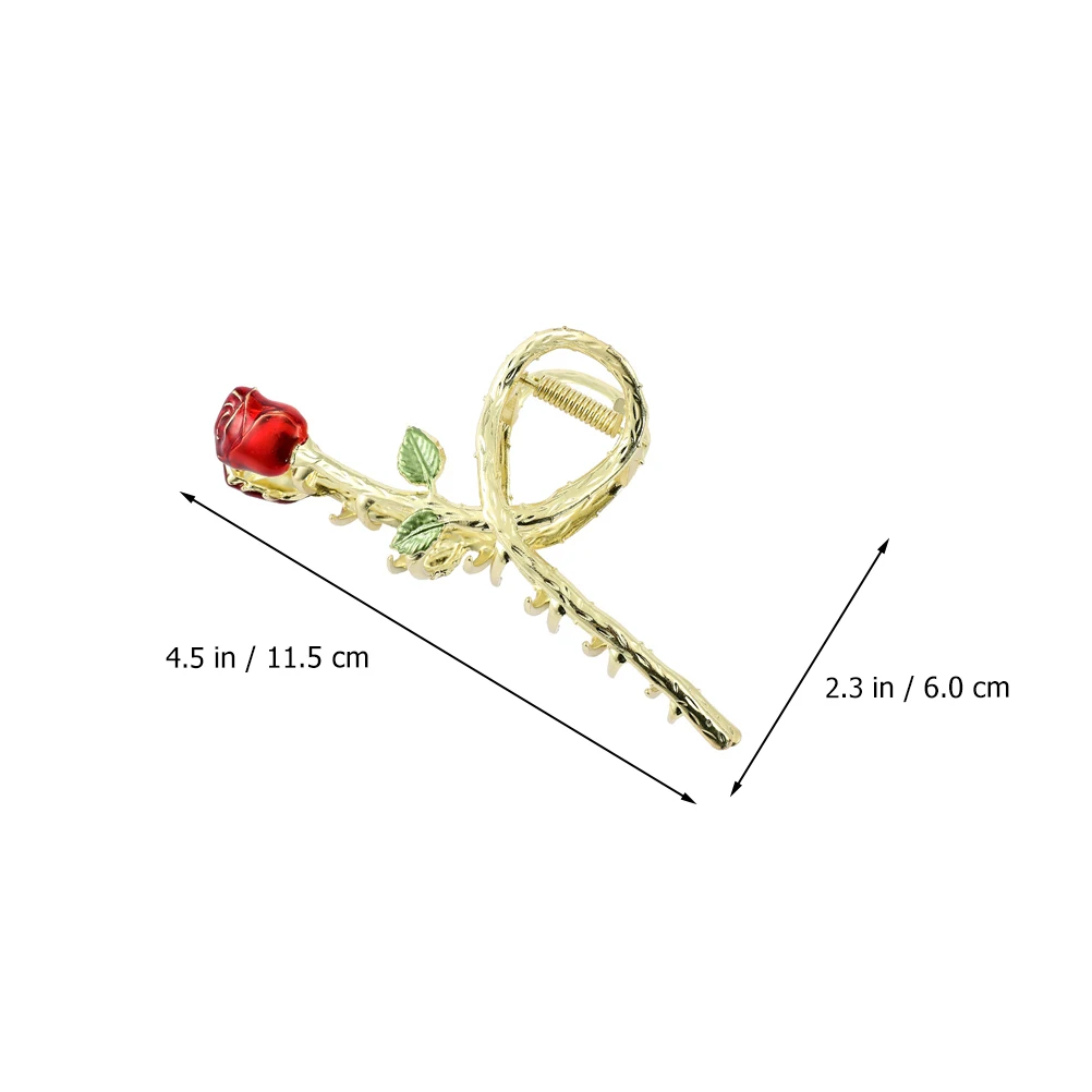 

Hair Clip Clips Flower Accessories Metal Decorative Snap