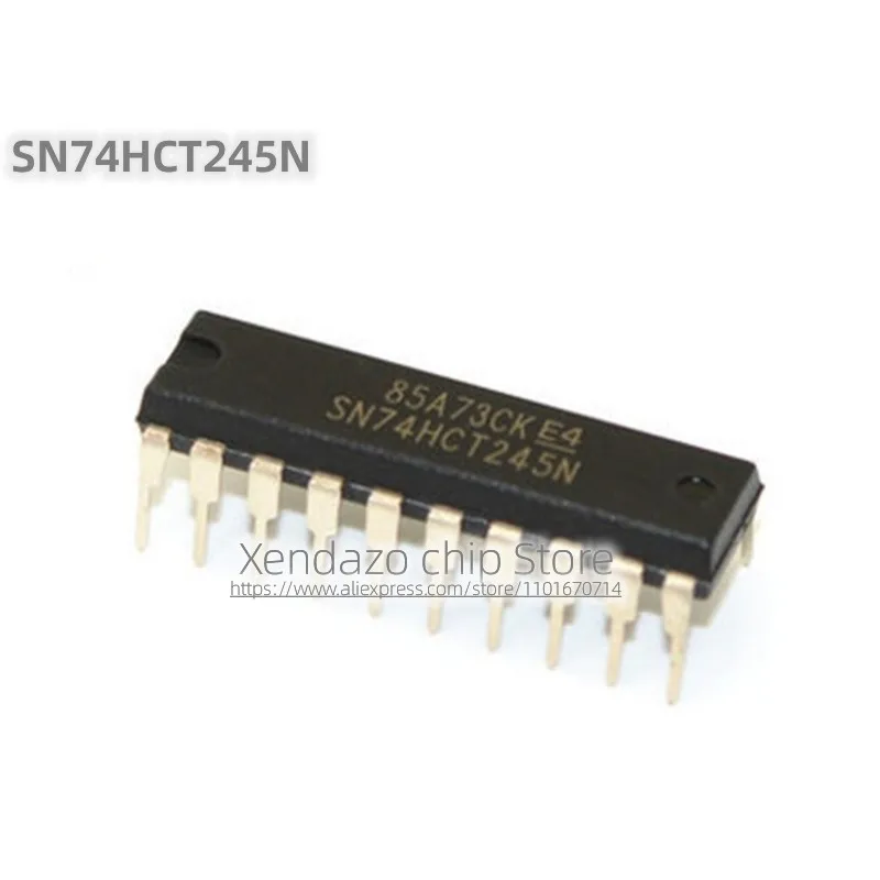 5pcs/lot SN74HCT245N SN74HCT245 DIP-20 package Original genuine Bus transceiver chip