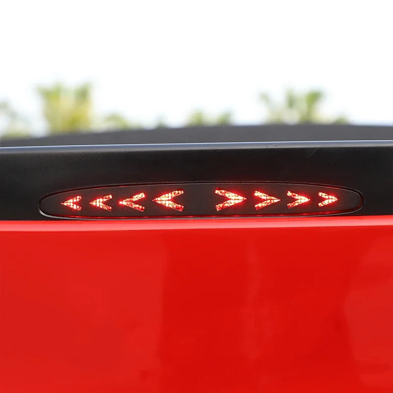 For Chevrolet Corvette C6 2005-2013 Aluminum Alloy Car High Brake Light Trim Exterior Modification Accessories