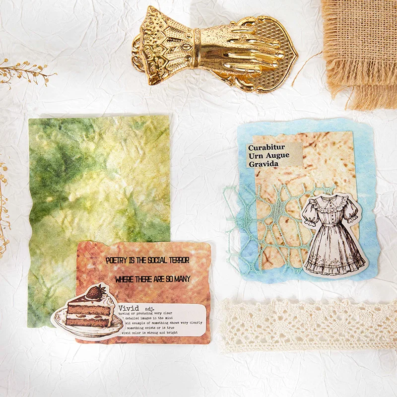 32 pezzi/confezione Carta vint - Vintage Junk Journal Scrapbooking Paper recensione e prezzo