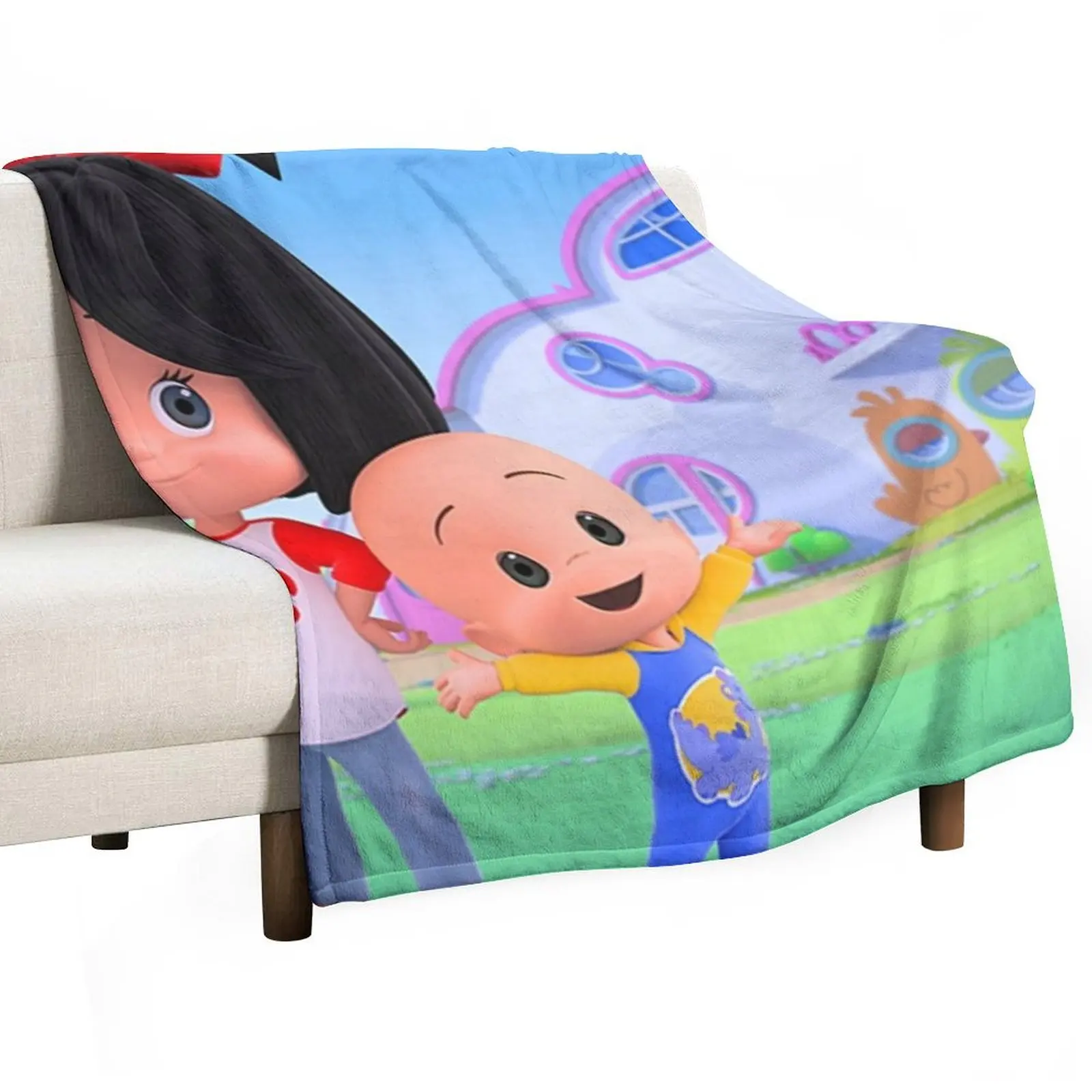 

Cleo & Cuquin Gift For Fans cleo and cuquin birthday Throw Blanket sofa bed Sofa Quilt Bed linens Plaid Blankets