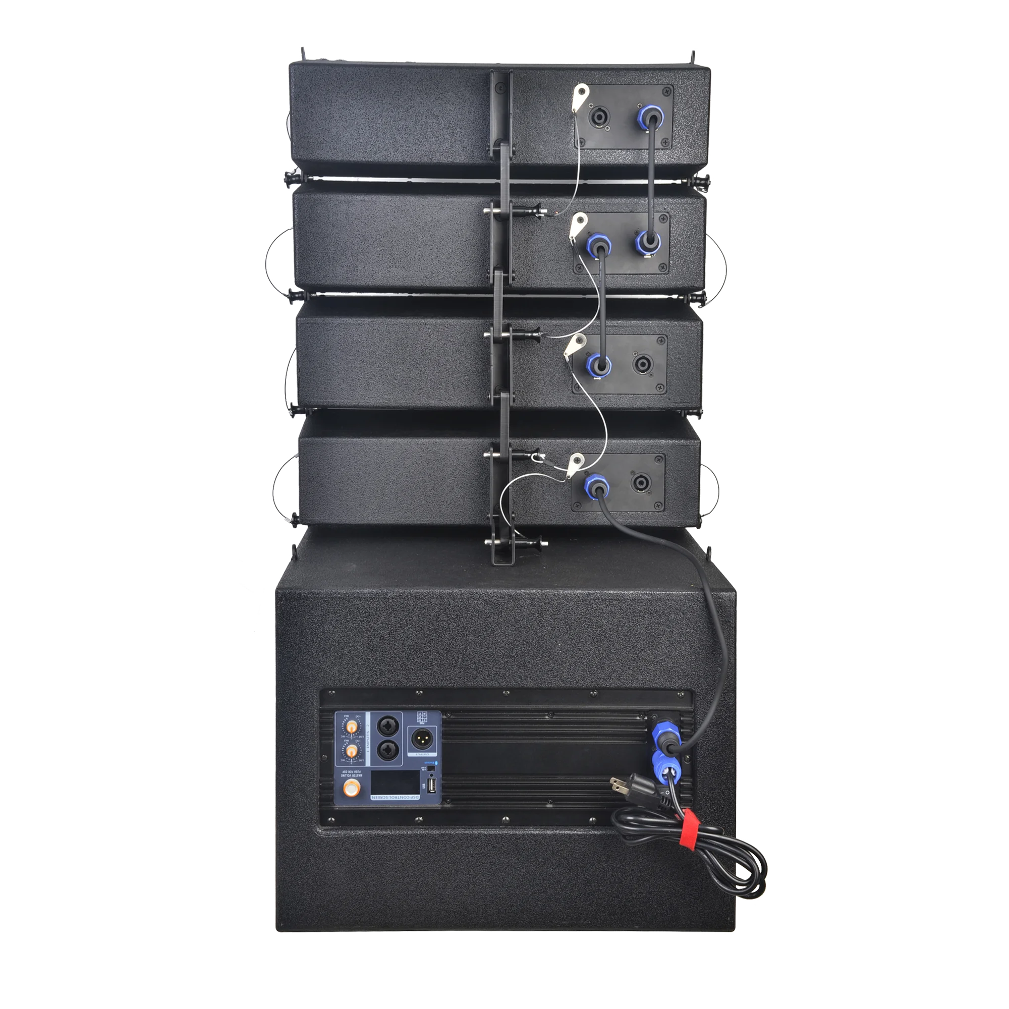 DASN LA615D3-COMBO 1300W Powered Speaker Active Concert Stage Line Array Speaker Sound System