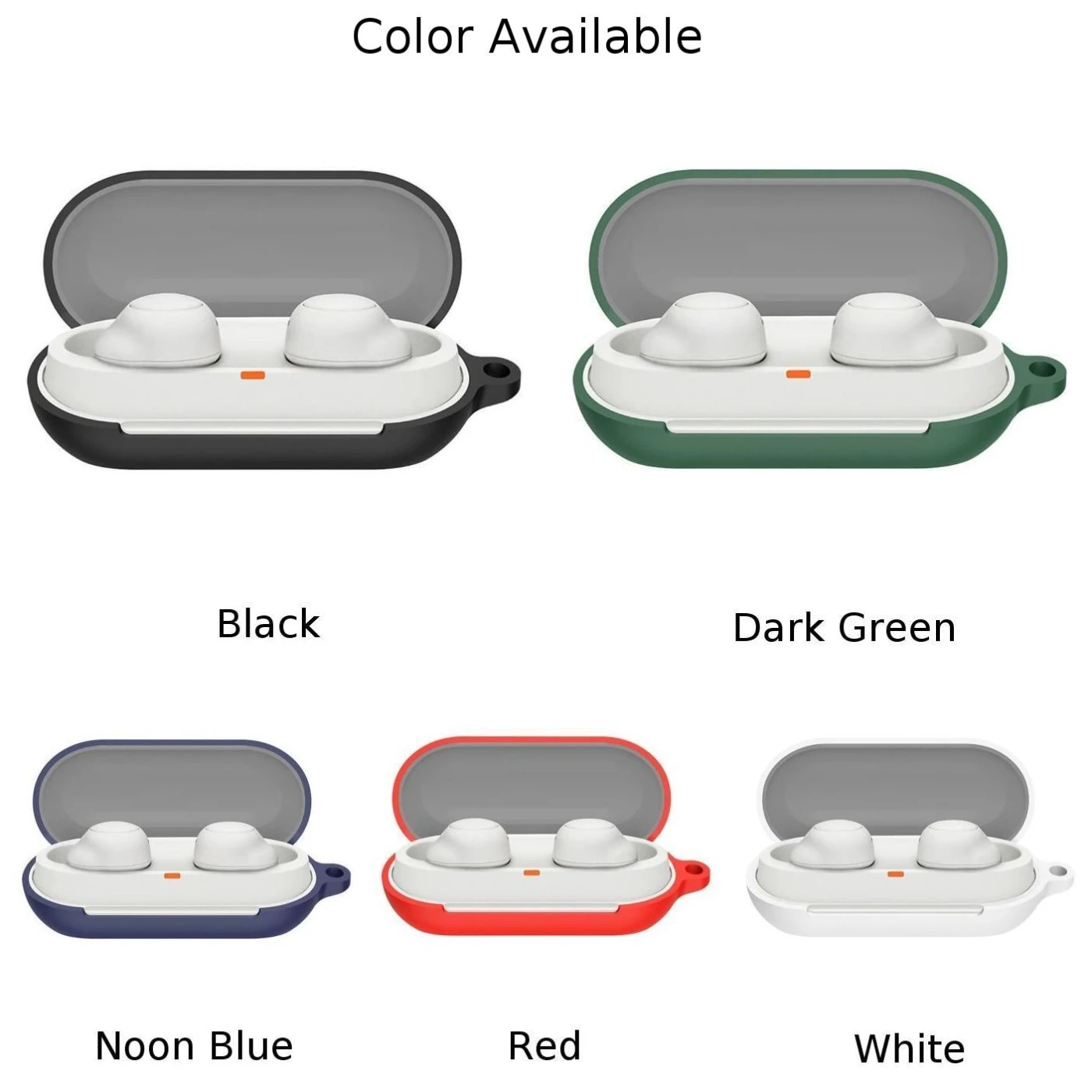 For Daily Use Shockproof Earphone Case Anti-scratch Housing Removable And Washable Skin-friendly Feel High Elasticity