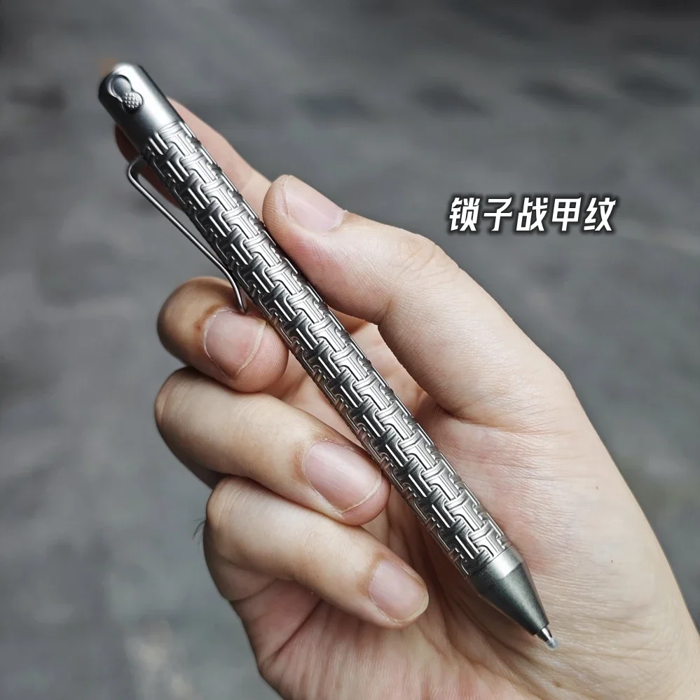 EDC Titanium Alloy Pen With Collection Writing Multi-functional Portable Outdoor EDC Tools