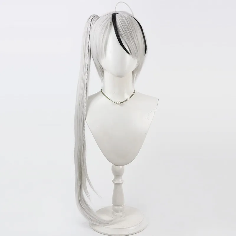 ミニョン・ライブラリー・オブ・ルイナ・ヤン・ヴィスモック コスプレウィッグ 取り外し可能なポニーテール