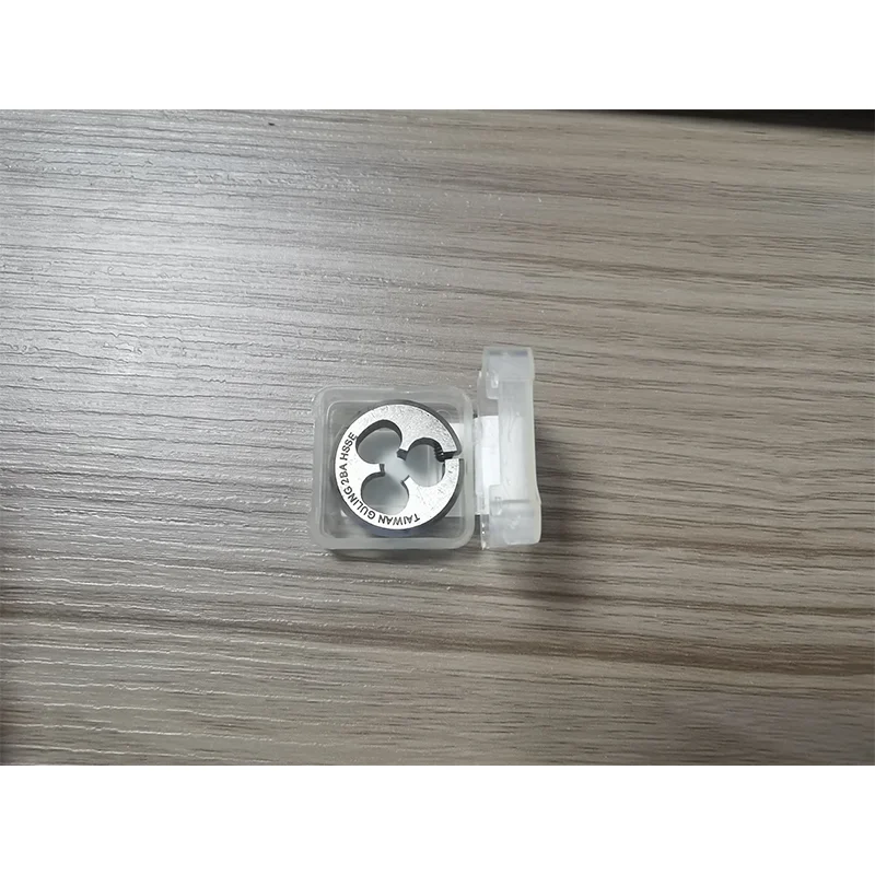 GULING HSSE Right Hand Round Thread Die 1BA 2BA 3BA 4BA 5BA 6BA For Mold Machining Eorrecting External Pitch Threads Dies Tool