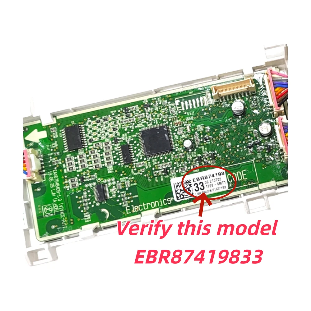Used  for LG drum washing machine computer frequency conversion board display button board EBR874198 EBR87419833 knob board