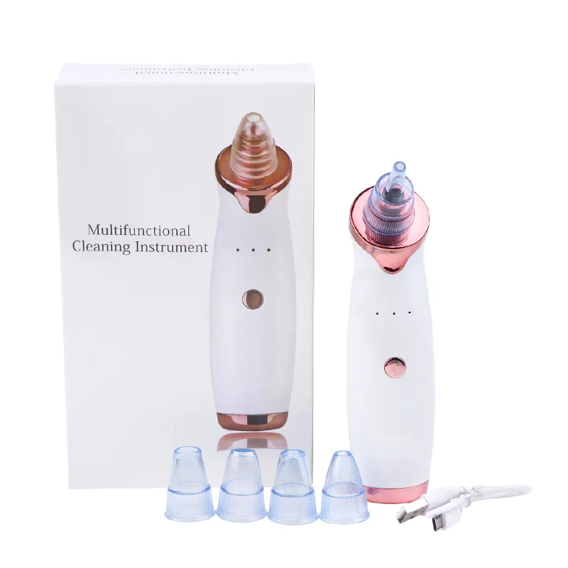 متعددة الوظائف تنظيف مزيل الرؤوس السوداء المسام حب الشباب بثرة إزالة الوجه T منطقة منظف الأنف شفط فراغ الوجه الجمال ديفي #5