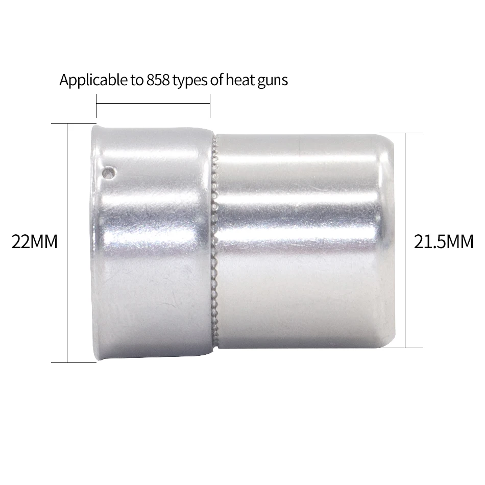 1pcs BGA nozzle SMD soldering nozzle 850/858 universal hot air gun soldering station nozzle YIHUA 853AAA SAIKE 909D 858D 8586