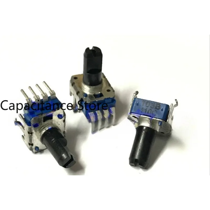 5PCS Power amplifier audio volume potentiometer RK11K1130040 single B10K with midpoint 4 pins