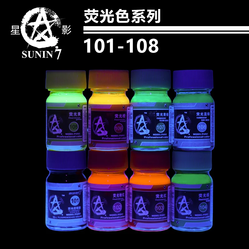 

Флуоресцентный прозрачный цветной пигмент, масляная краска, распыление модели, раскраска, военная модель, фигурка, глина, инструменты для изготовления моделей GK