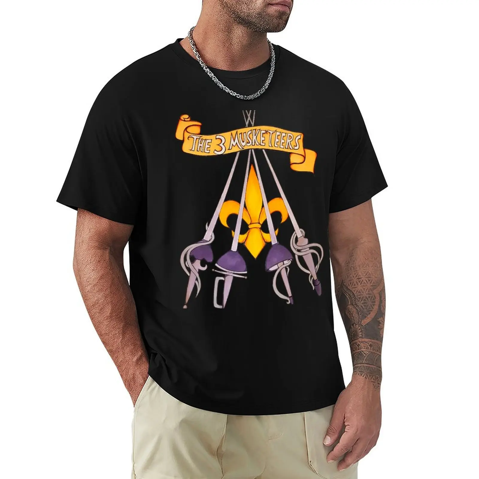 The 3 Musketeers original design T-Shirt Quick Dry Fishing T-Shirt