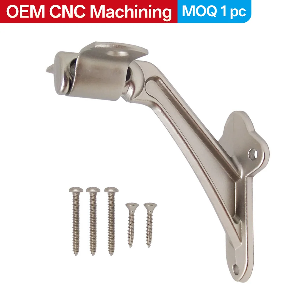 

Custom CNC-Machined Wall-Mounted Handrail Bracket for Residential Staircases — Standard Type (Stainless Steel / Aluminum Alloy)
