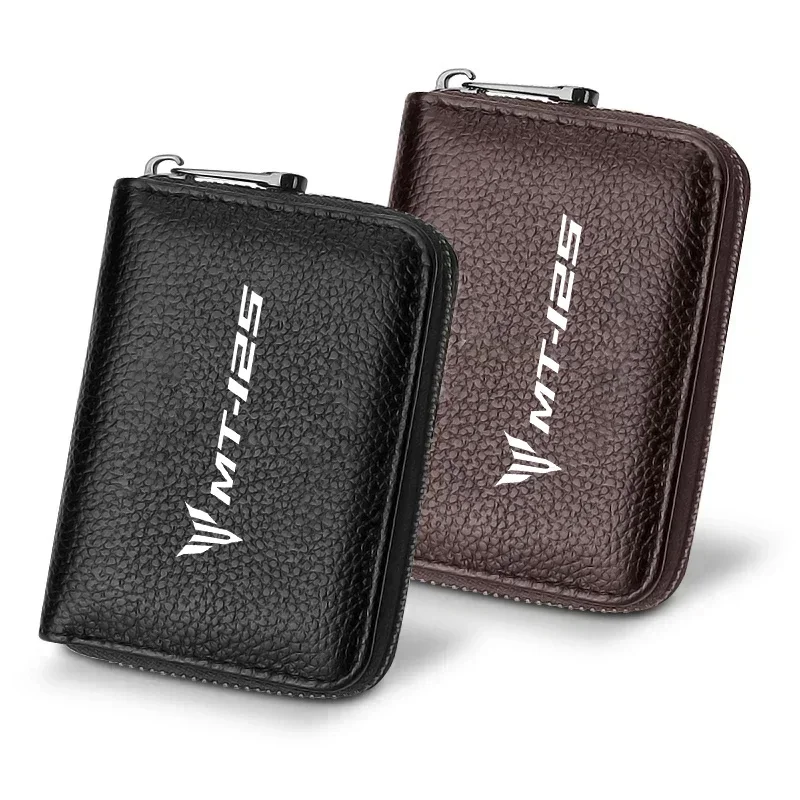 For YAMAHA MT125 2023 MT 125 MT-125 2021 2022 Motorcycle Driver\'s License Holder Card Bag Driving ID Card Storage Bag Wallet